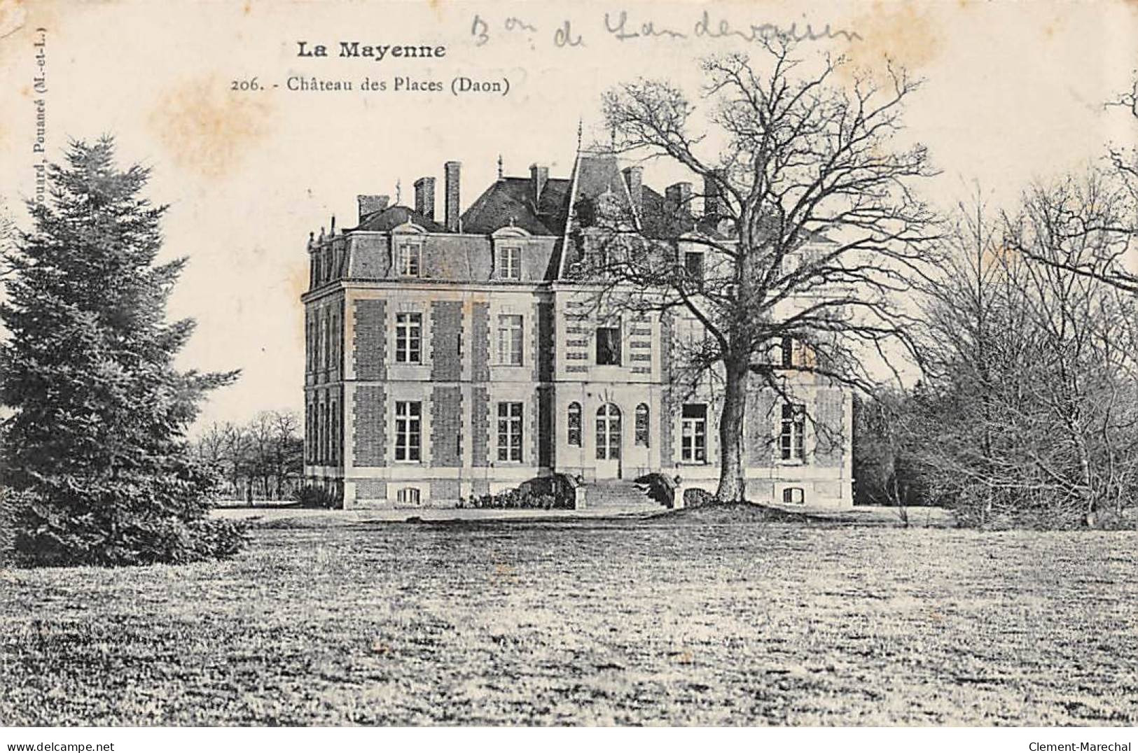 DAON - Château Des Places - Très Bon état - Andere & Zonder Classificatie