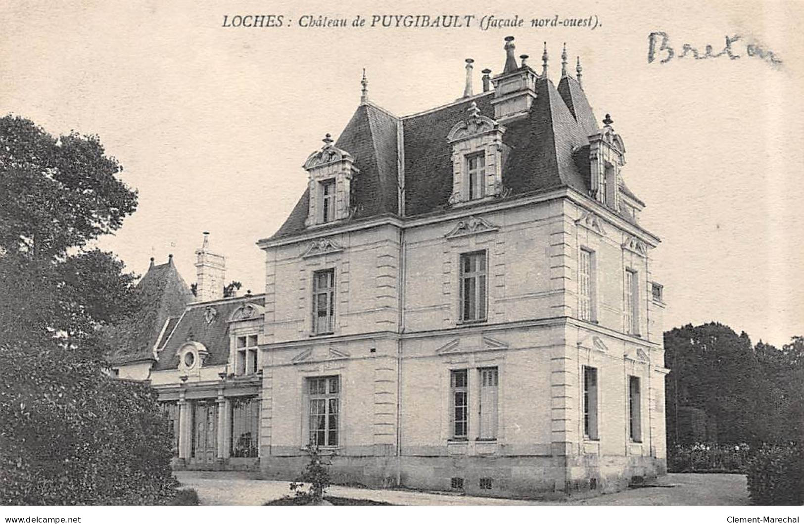 LOCHES - Château De PUYGIBAULT - Très Bon état - Loches