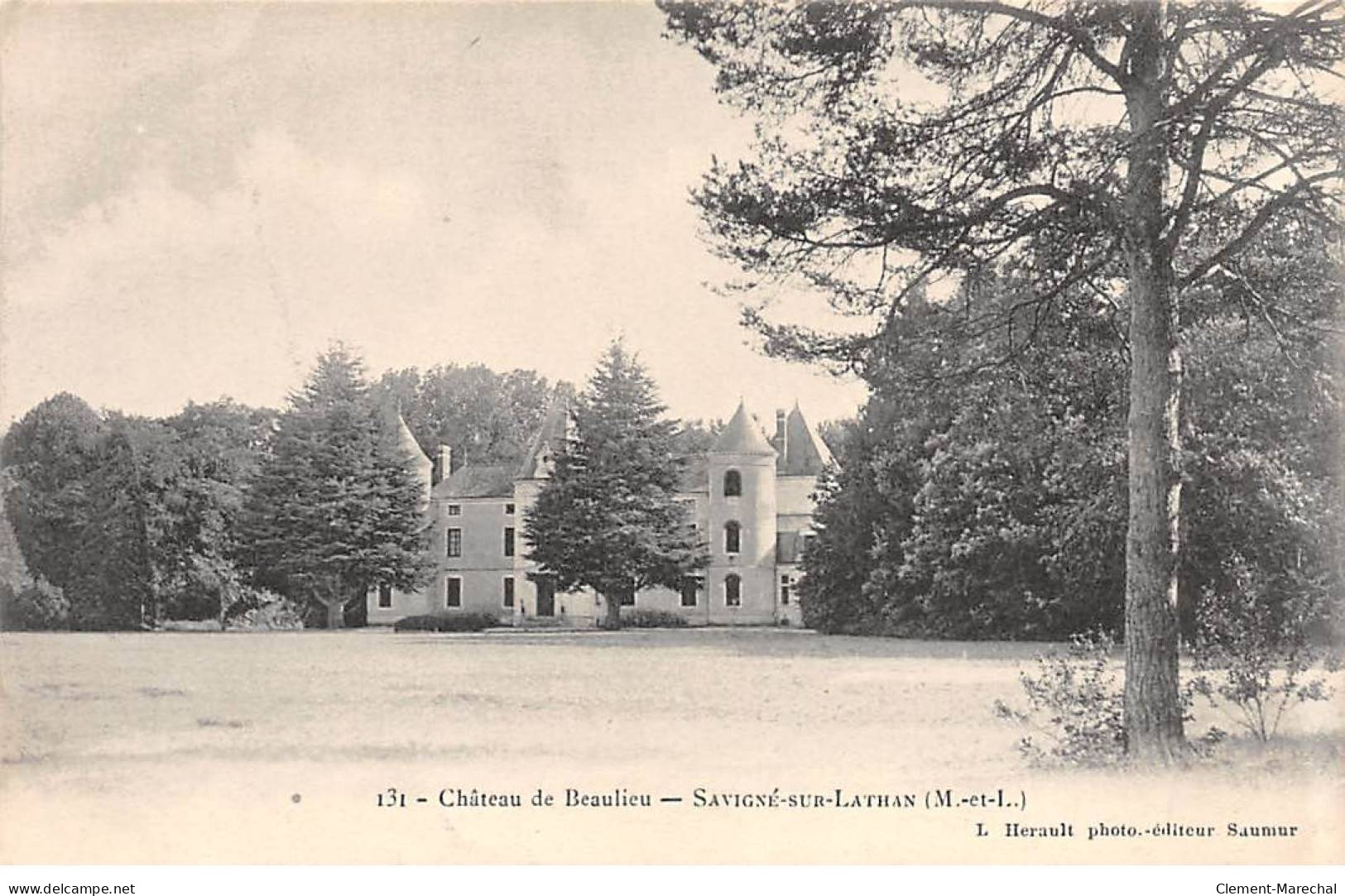 SAVIGNE SUR LATHAN - Château De BEAULIEU - Très Bon état - Other & Unclassified