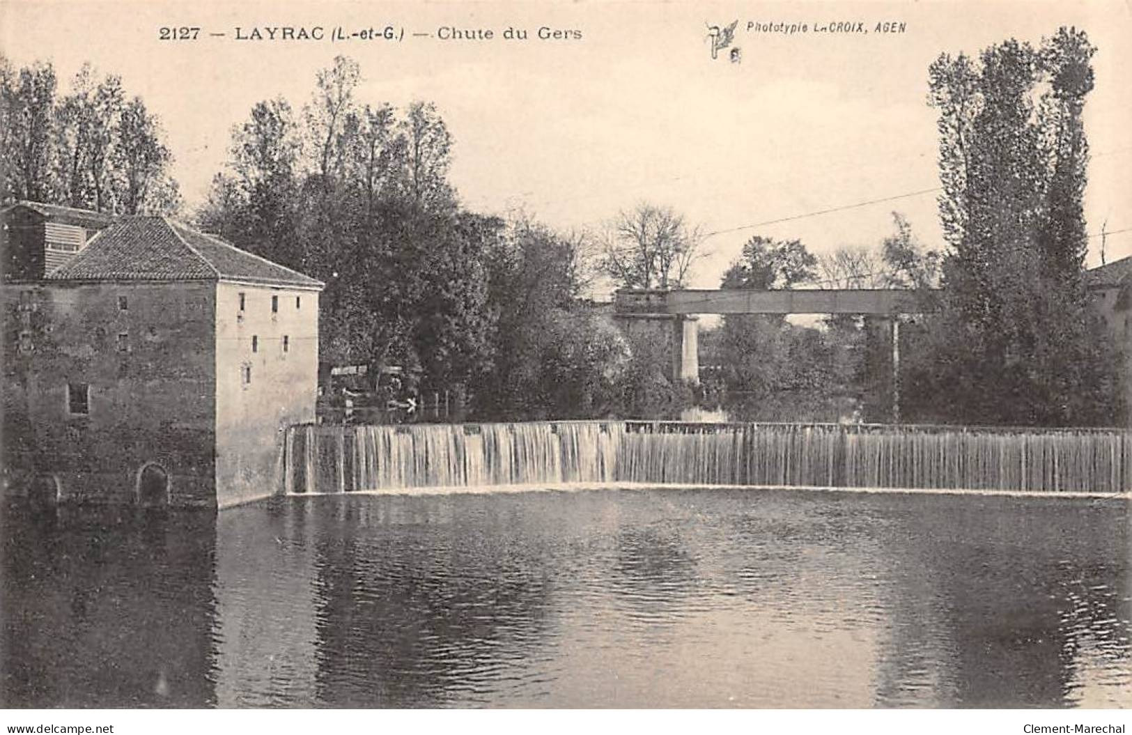 LAYRAC - Chute Du Gers - Très Bon état - Andere & Zonder Classificatie