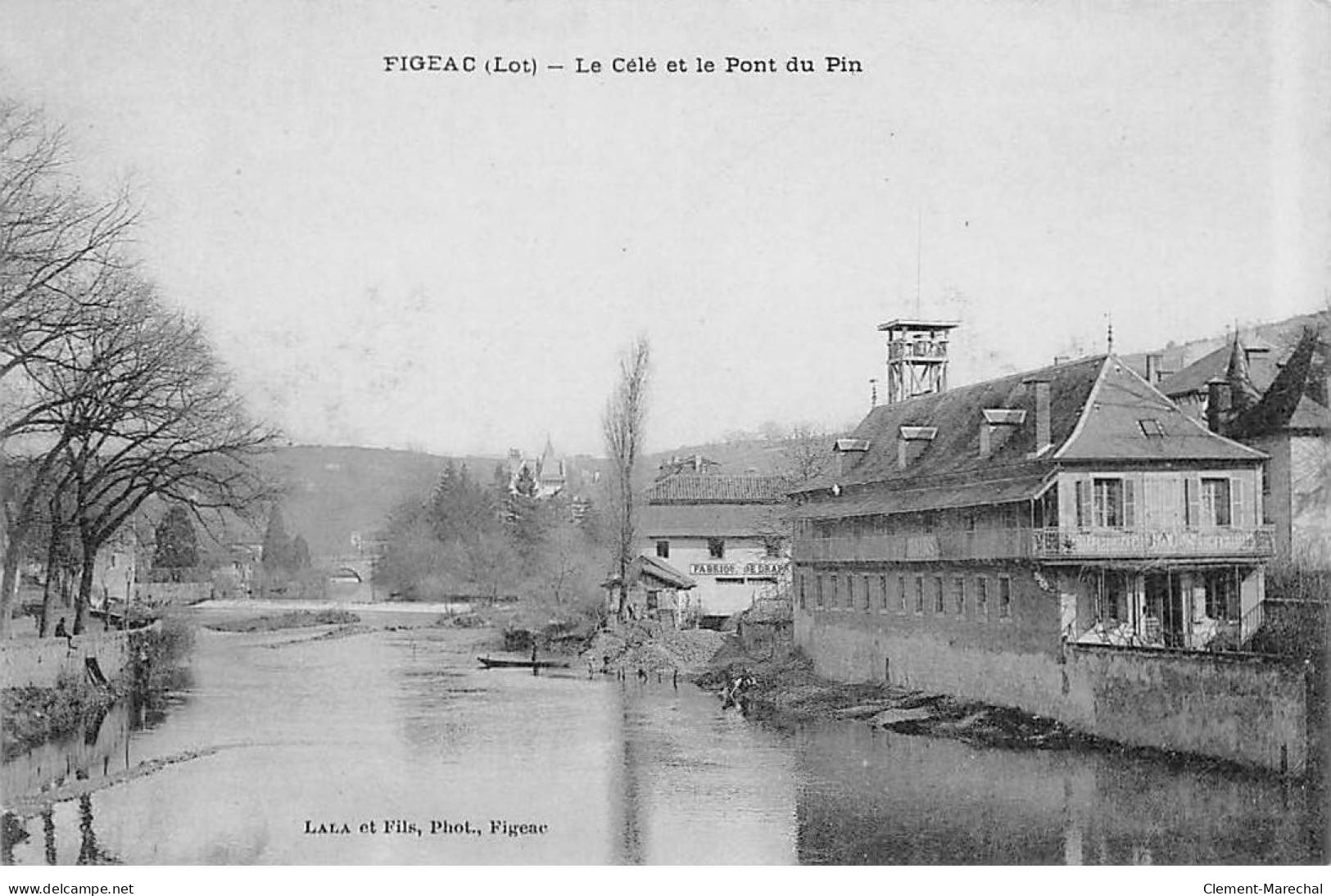 FIGEAC - Le Célé Et Le Pont Du Pin - Très Bon état - Figeac