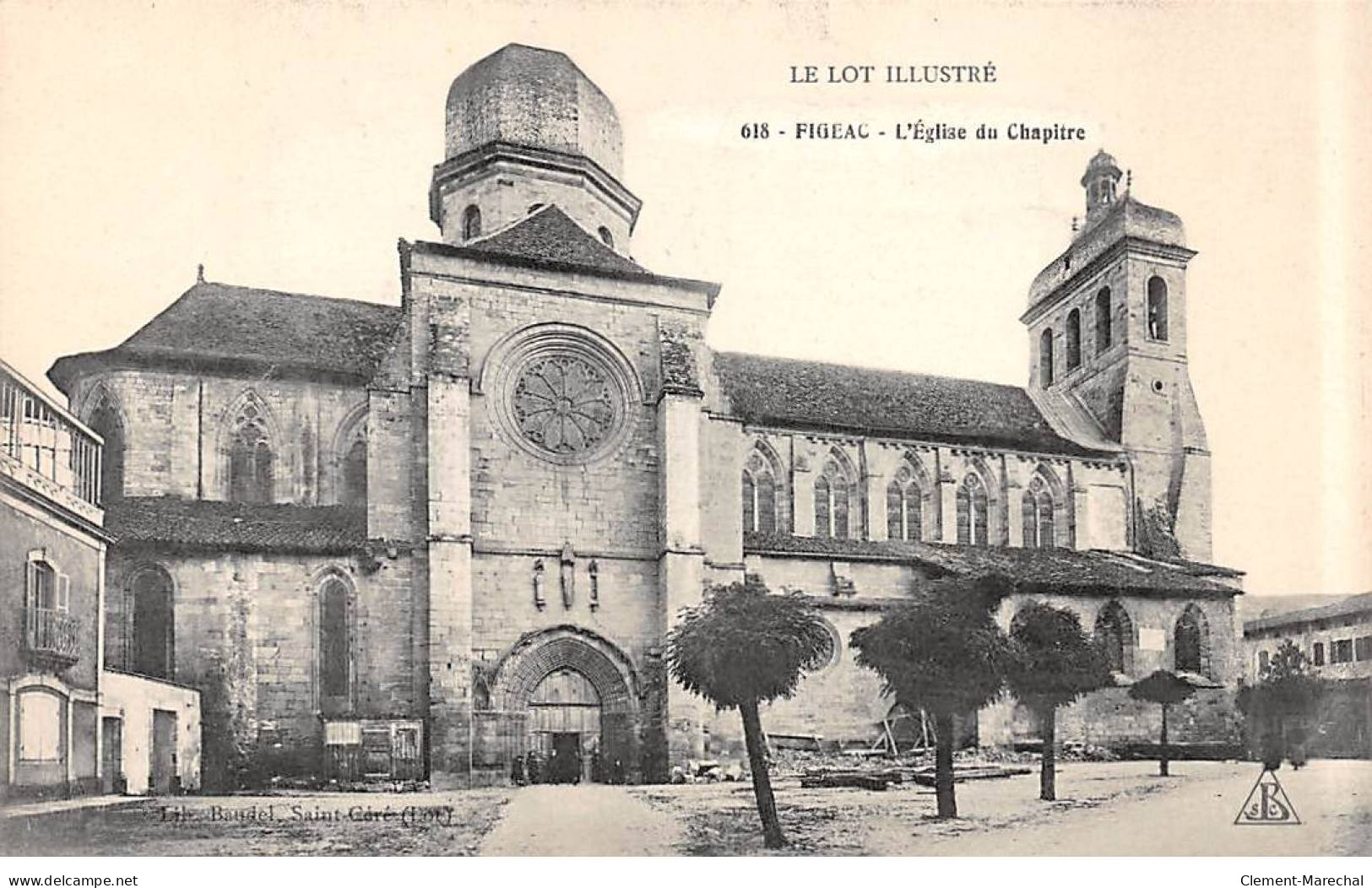 FIGEAC - L'Eglise Du Chapitre - Très Bon état - Figeac