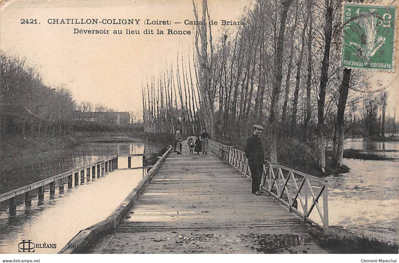 CHATILLON COLIGNY - Canal De Briare - Déversoir Au Lieu Dit La Ronce - état - Chatillon Coligny