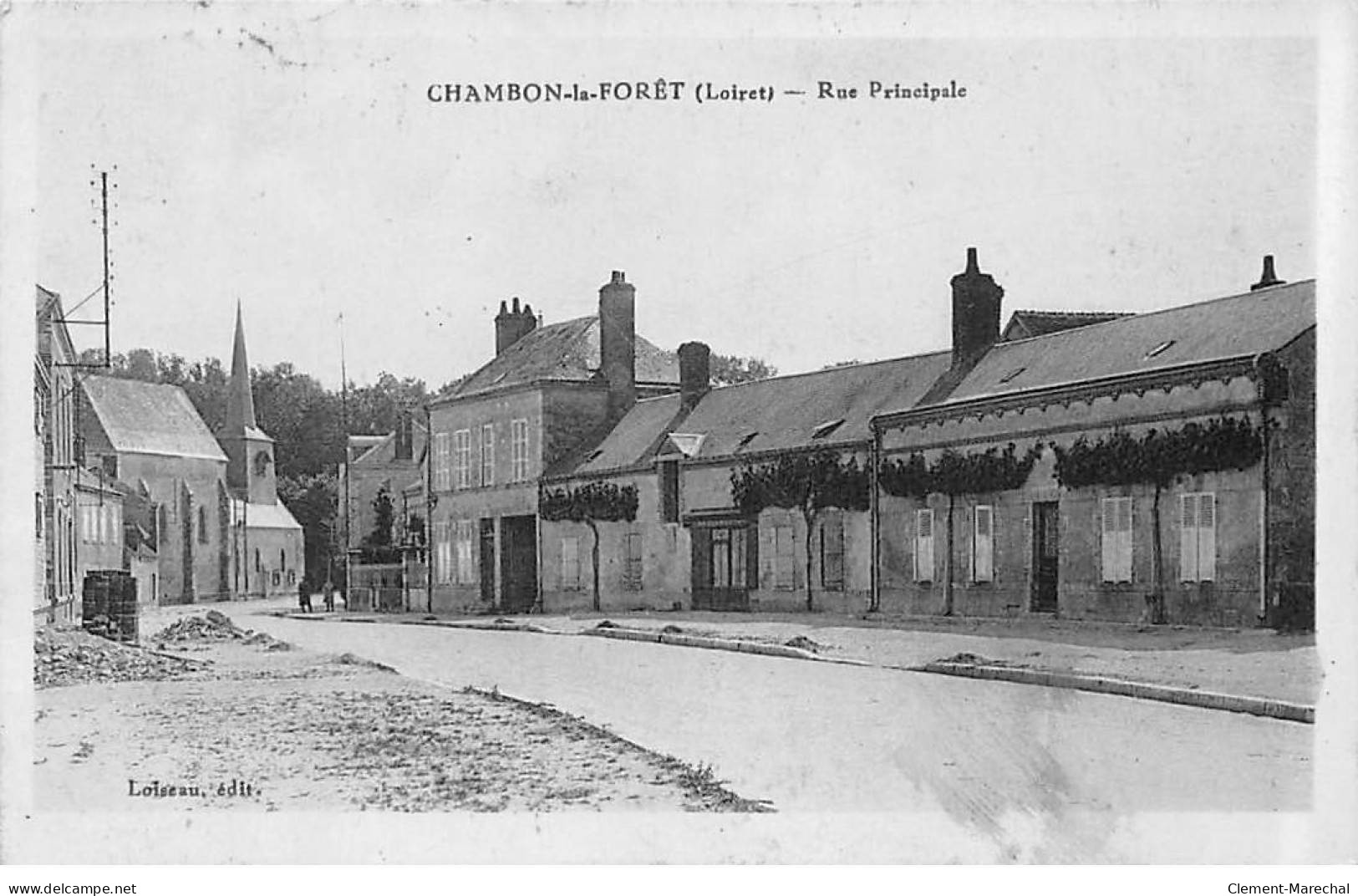 CHAMBON LA FORET - Rue Principale - Loiseau - Très Bon état - Altri & Non Classificati