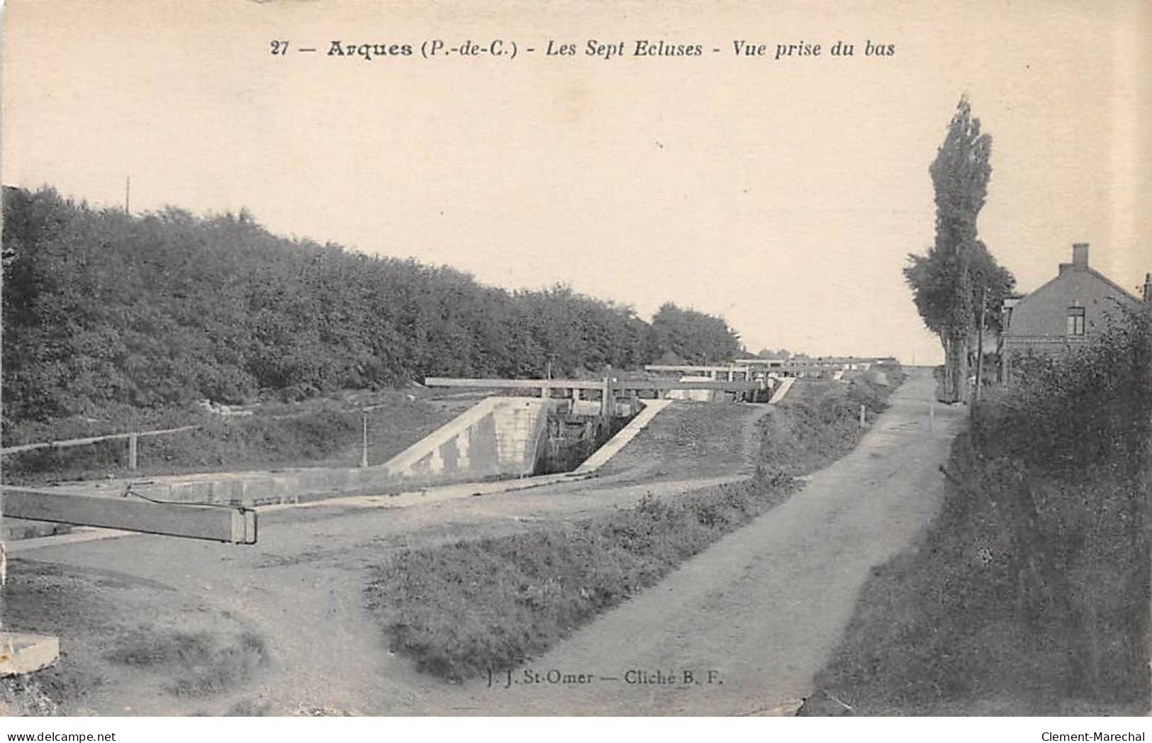 ARQUES - Les Sept Ecluses - Vue Prise Du Bas - Très Bon état - Arques