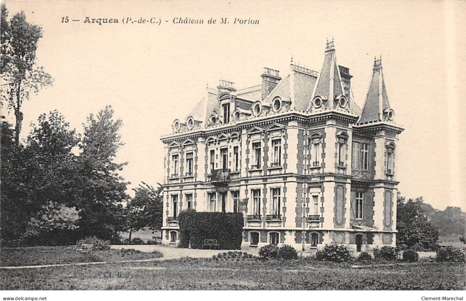 ARQUES - Château De M. Porion - Très Bon état - Arques