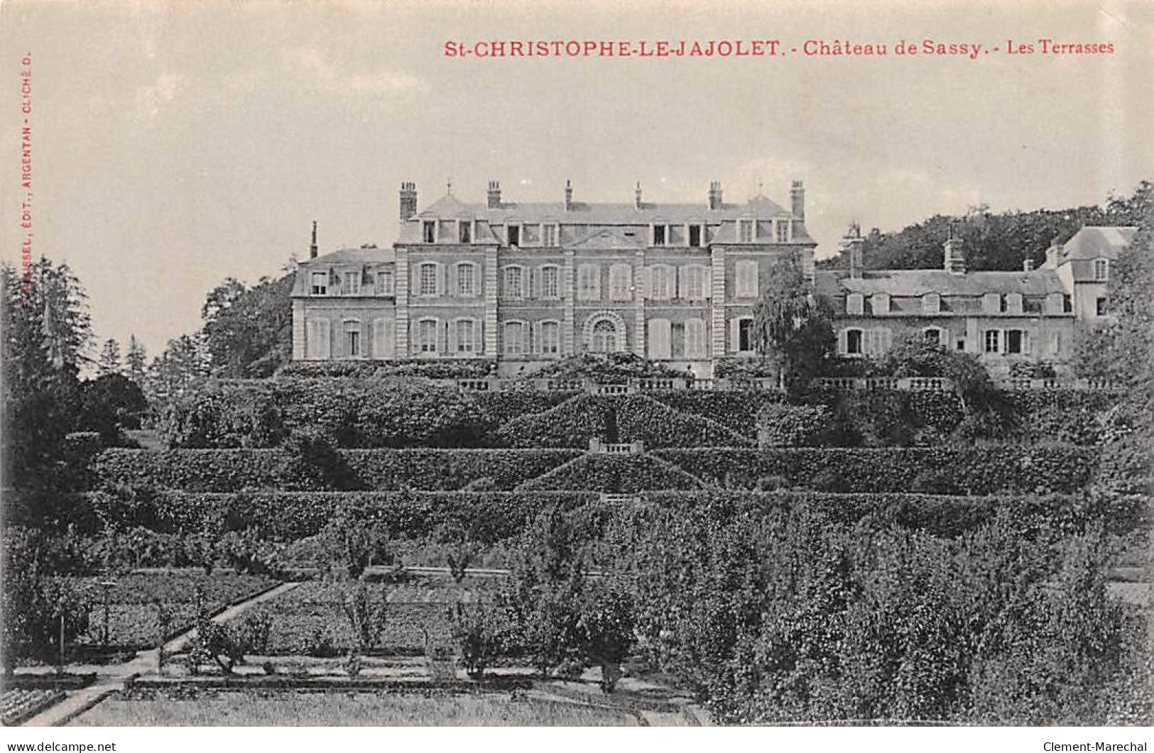 SAINT CHRISTOPHE LE JAJOLET - Château De Sassy - Très Bon état - Other & Unclassified