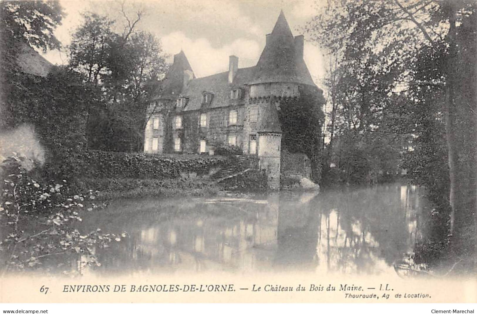 Environs De BAGNOLES DE L'ORNE - Le Château Du Bois Du Maine - Très Bon état - Other & Unclassified