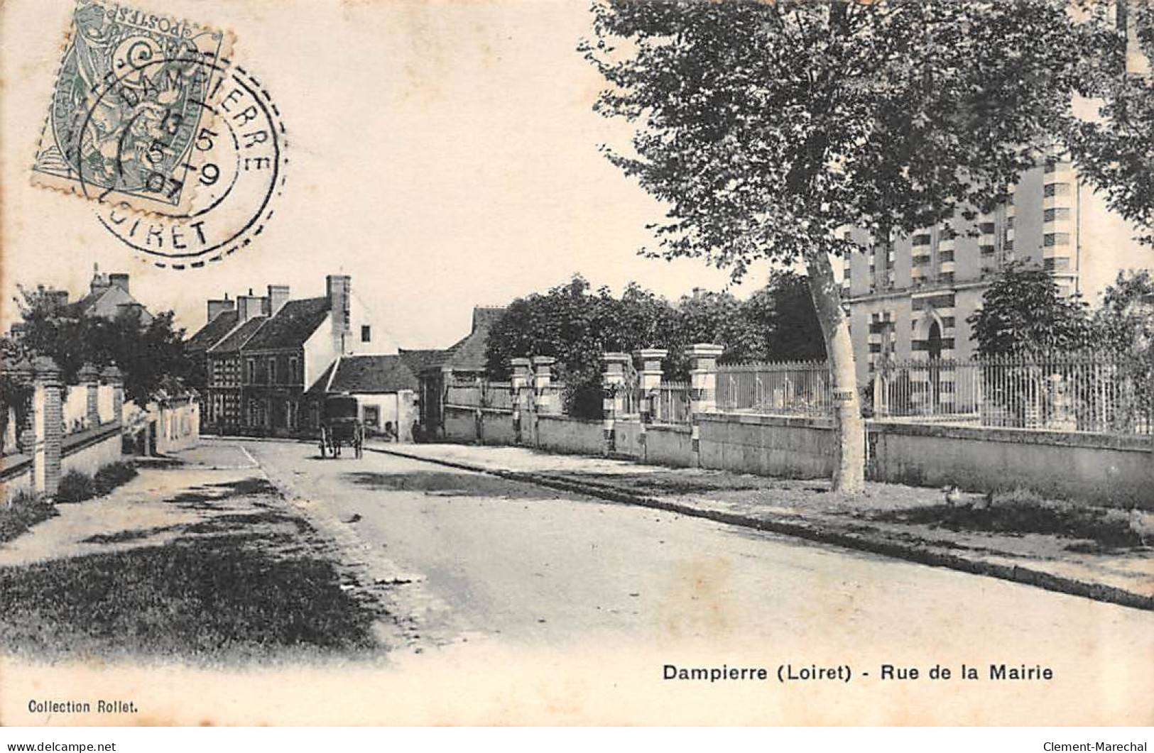 DAMPIERRE - Rue De La Mairie - Collection Rollet - Très Bon état - Autres & Non Classés