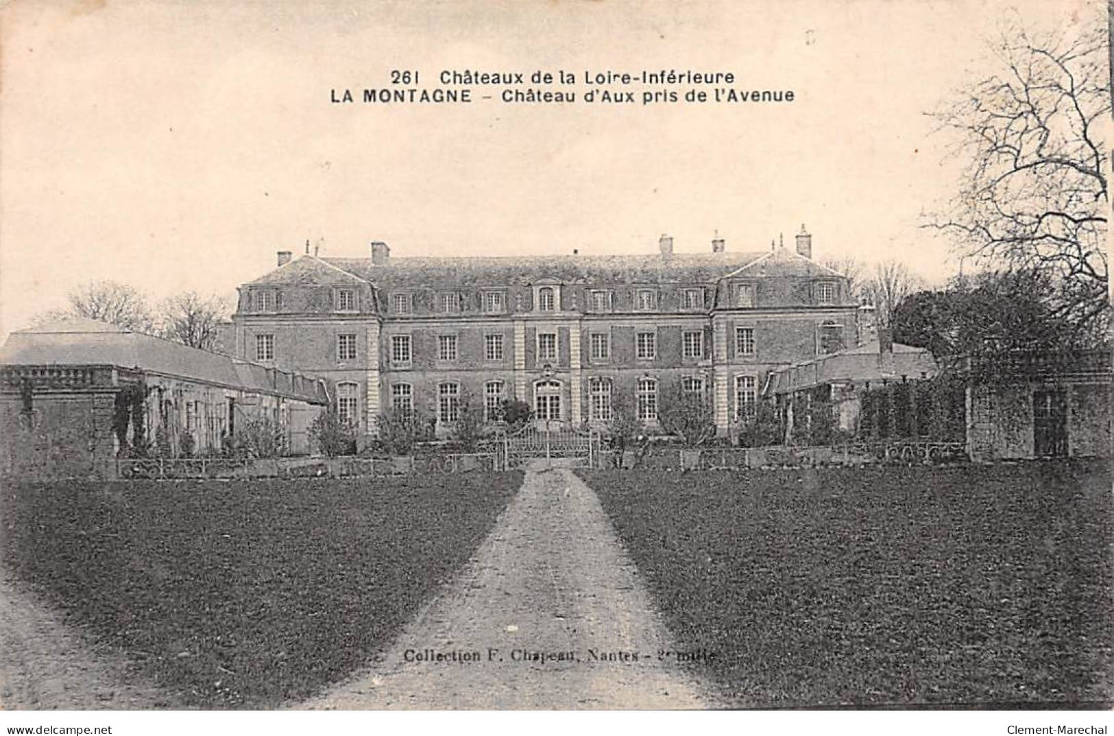 LA MONTAGNE - Château D'Aux Pris De L'Avenue - F. Chapeau - Très Bon état - La Montagne