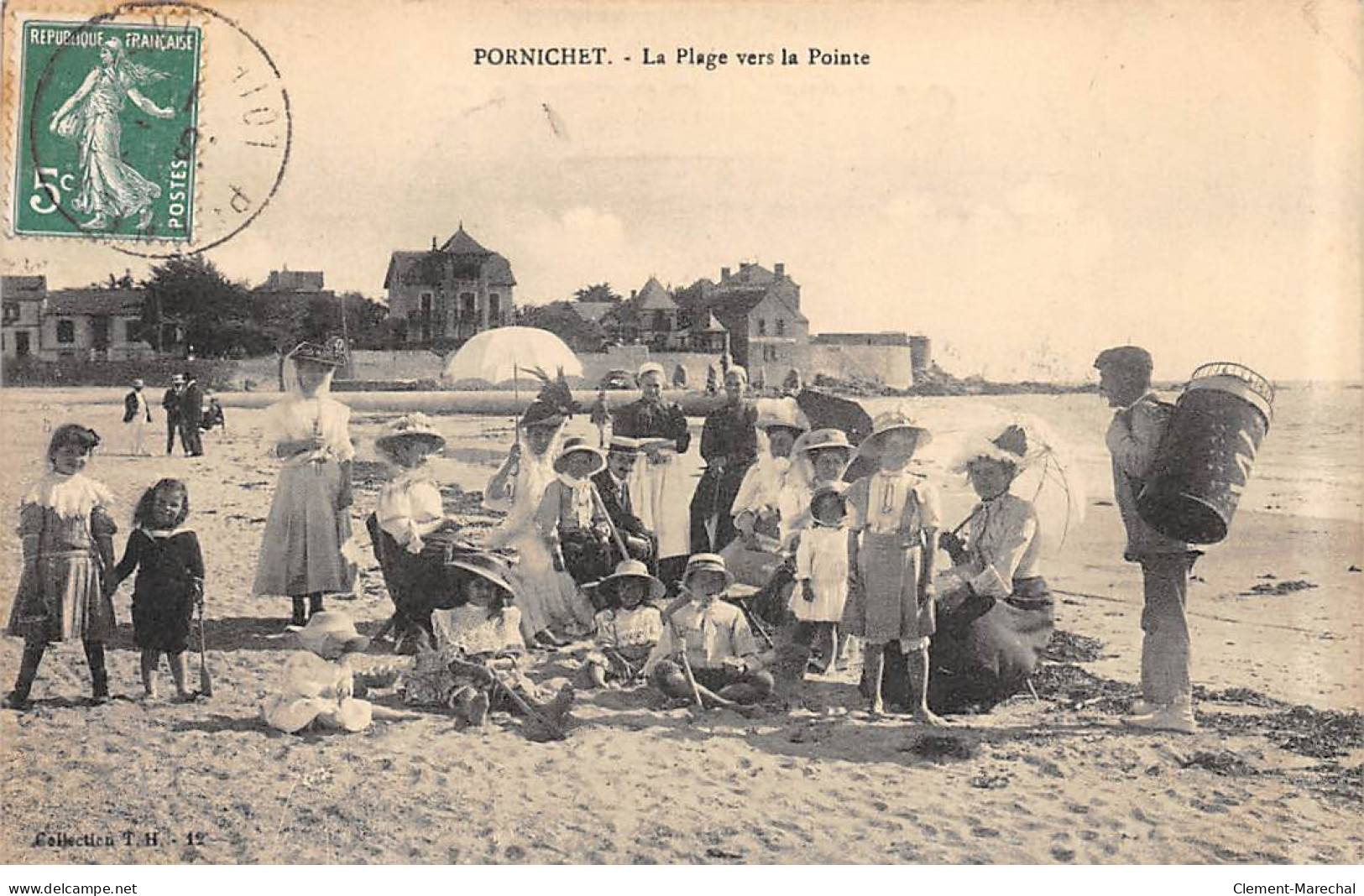 PORNICHET - La Plage Vers La Pointe - Collection T. H. - Très Bon état - Pornichet
