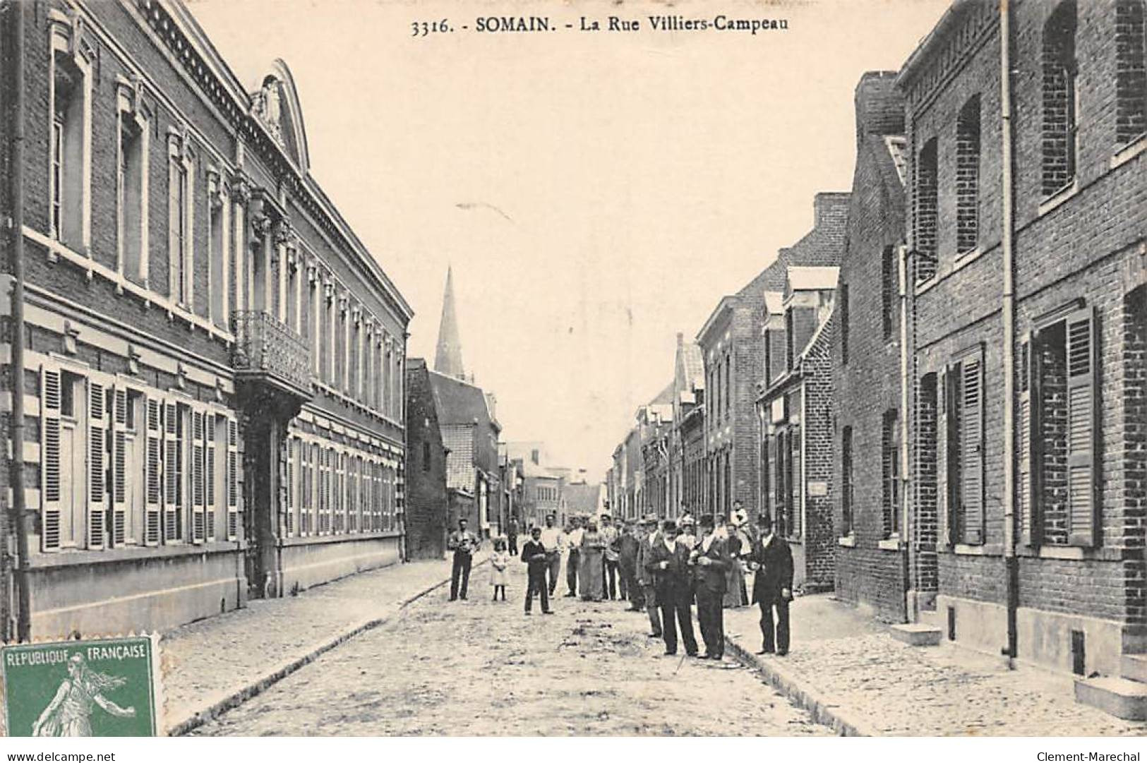 SOMAIN - La Rue Villiers Campeau - Très Bon état - Andere & Zonder Classificatie