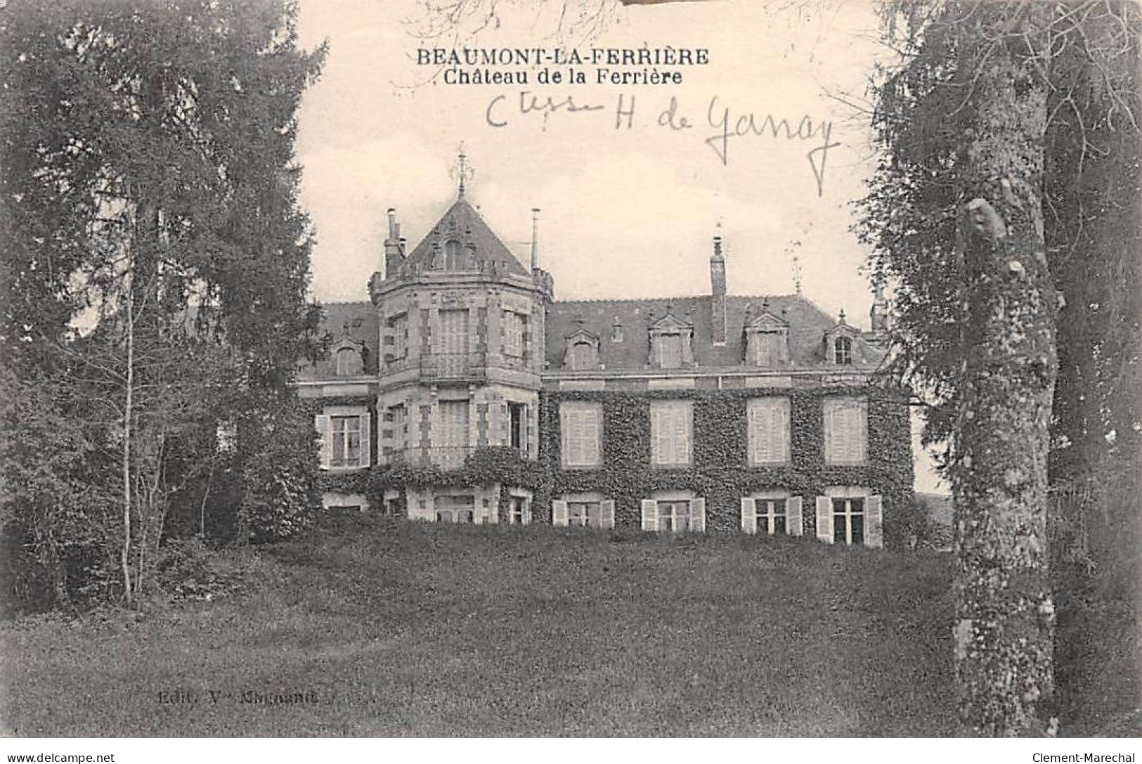 BEAUMONT LA FERRIERE - Château De La Ferrière - état - Autres & Non Classés