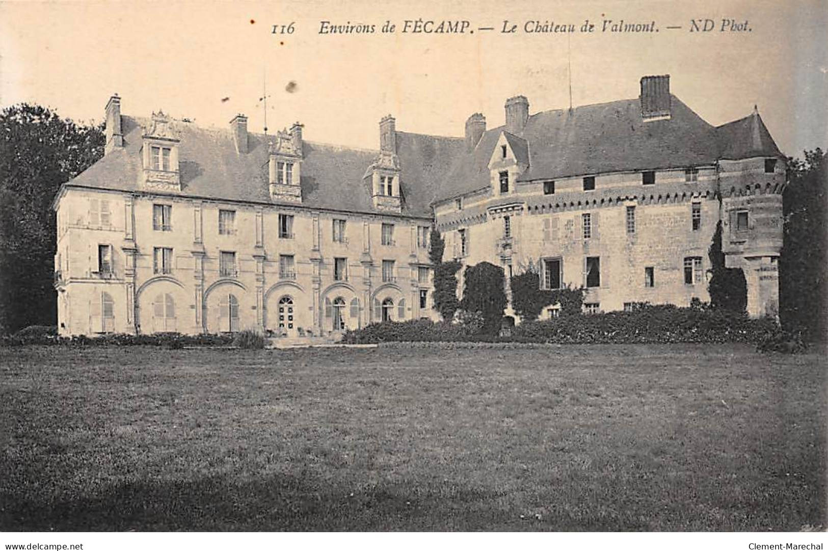 Environs De FECAMP - Le Château De VALMONT - Très Bon état - Andere & Zonder Classificatie