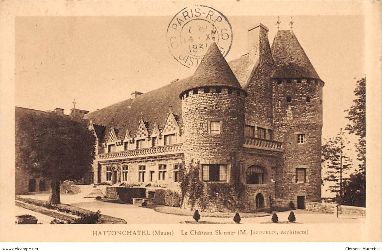HATTONCHATEL - Le Château Skinner - Très Bon état - Sonstige & Ohne Zuordnung