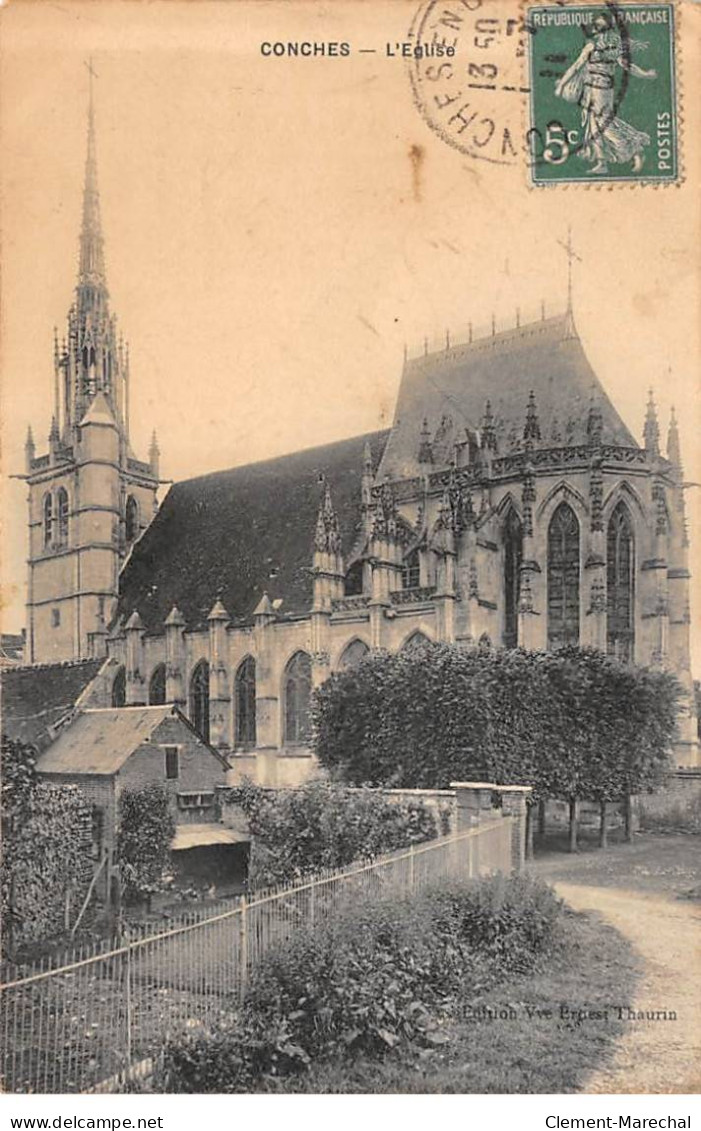 CONCHES - L'Eglise - Très Bon état - Other & Unclassified