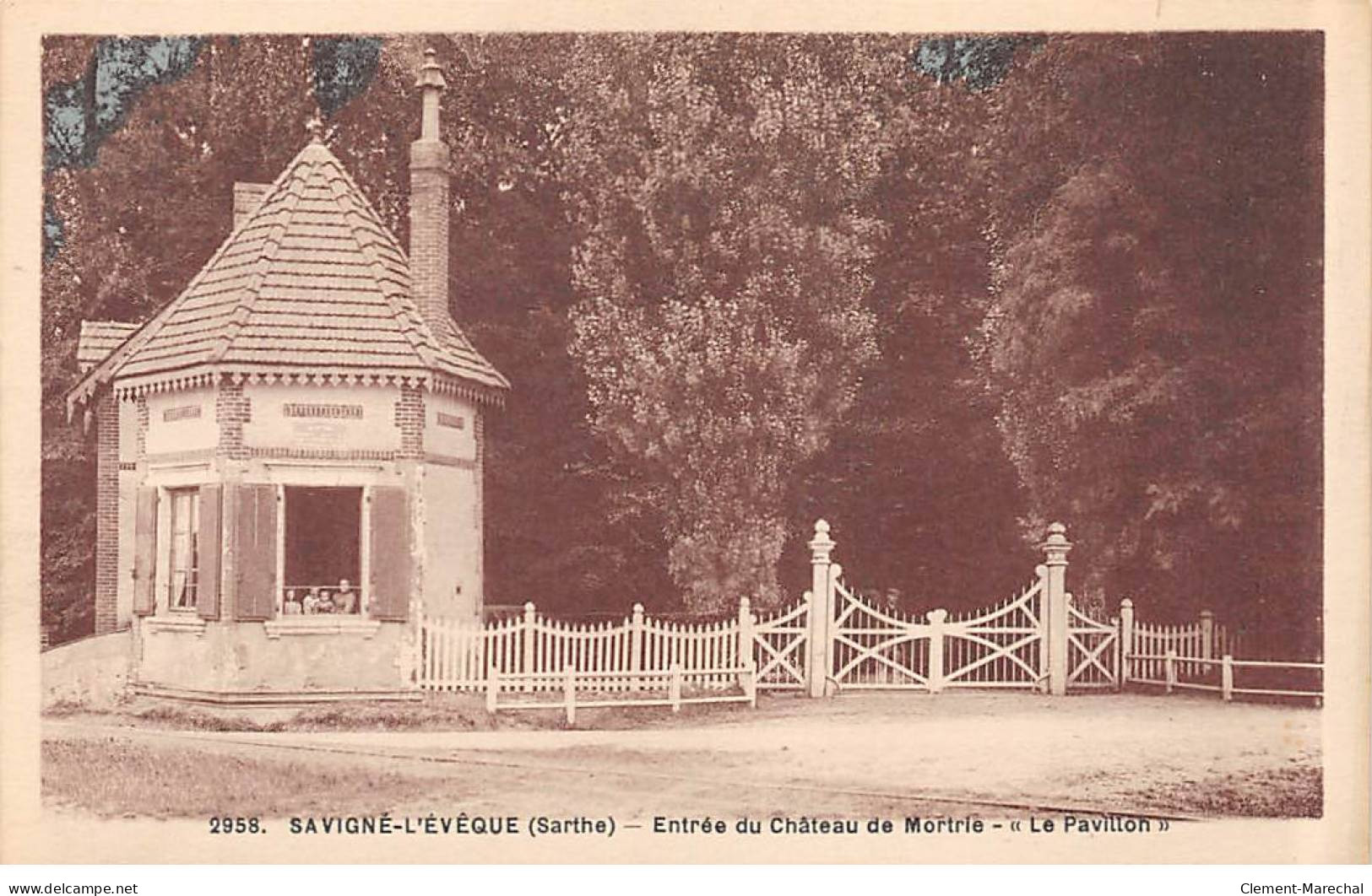 SAVIGNE L'EVEQUE - Entrée Du Château De Mortrie - Le Pavillon - Très Bon état - Other & Unclassified