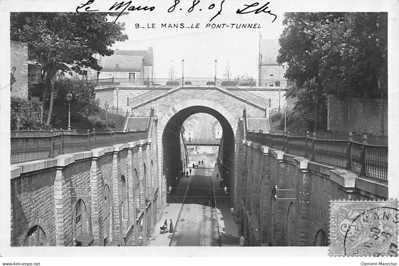 LE MANS - Le Pont Tunnel - état - Le Mans