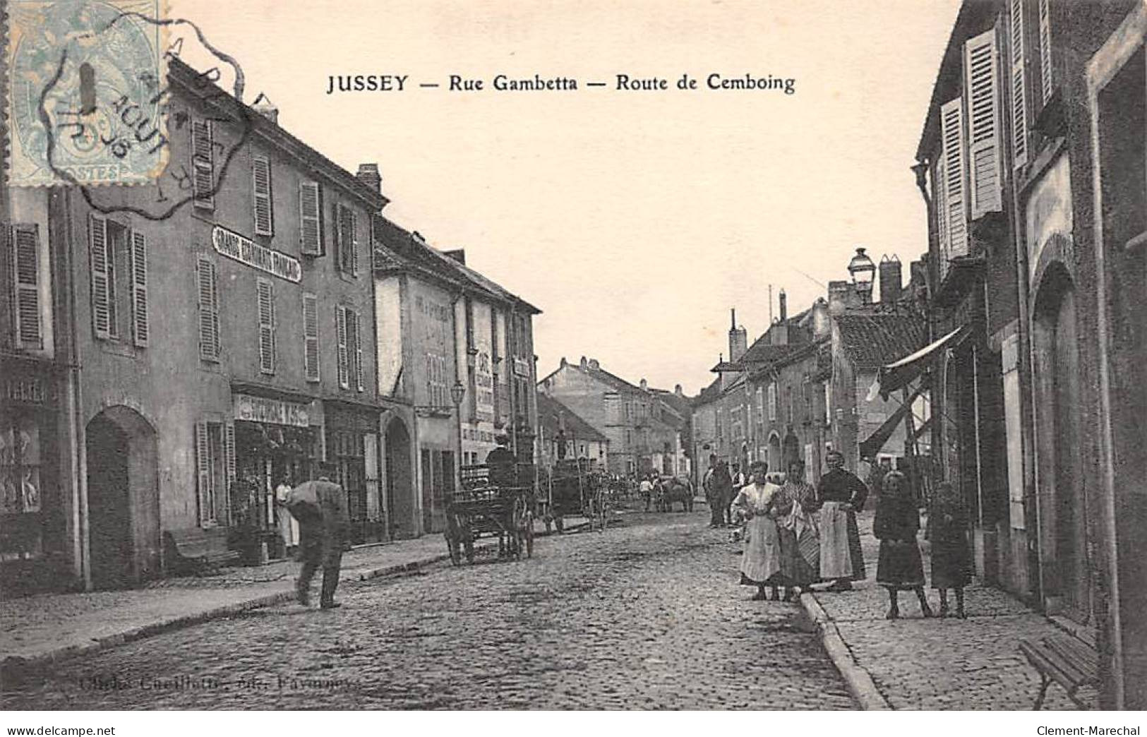 JUSSEY - Rue Gambetta - Route De Cemboing - Très Bon état - Jussey