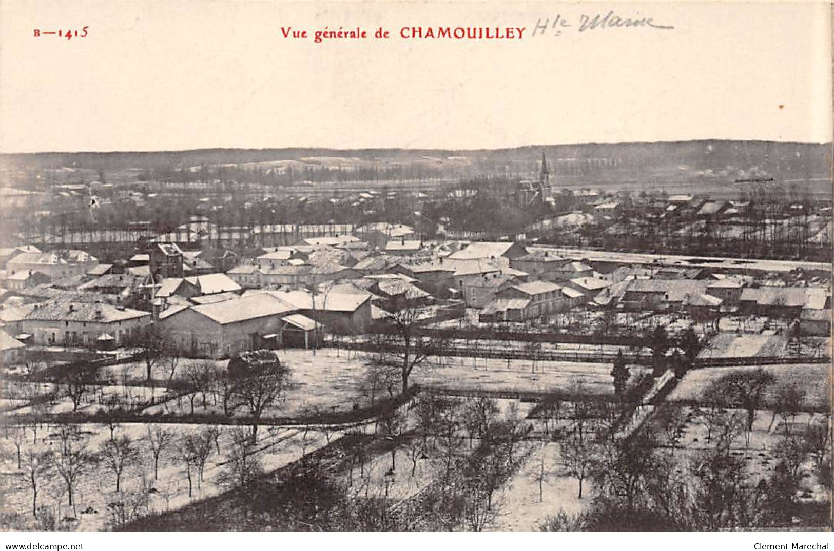 Vue Générale De CHAMOUILLEY - Très Bon état - Sonstige & Ohne Zuordnung
