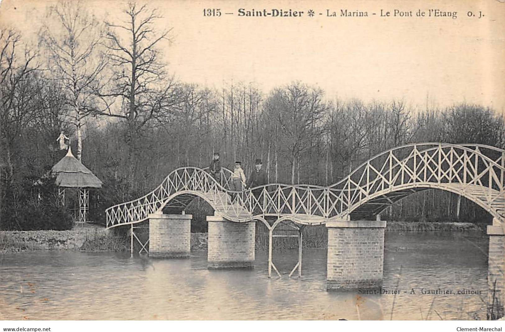 SAINT DIZIER - La Marina - Le Pont De L'Etang - Très Bon état - Saint Dizier