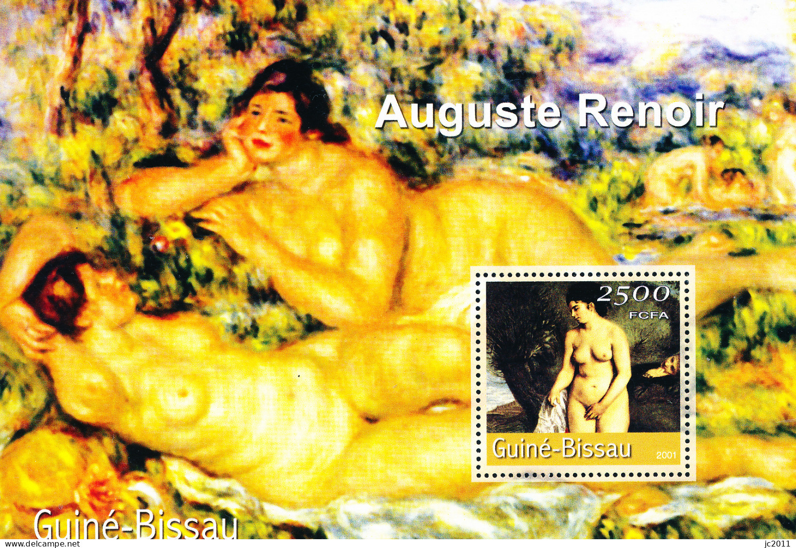 Guiné-Bissau - 2001 - Art / Renoir- MNH - Guinée-Bissau