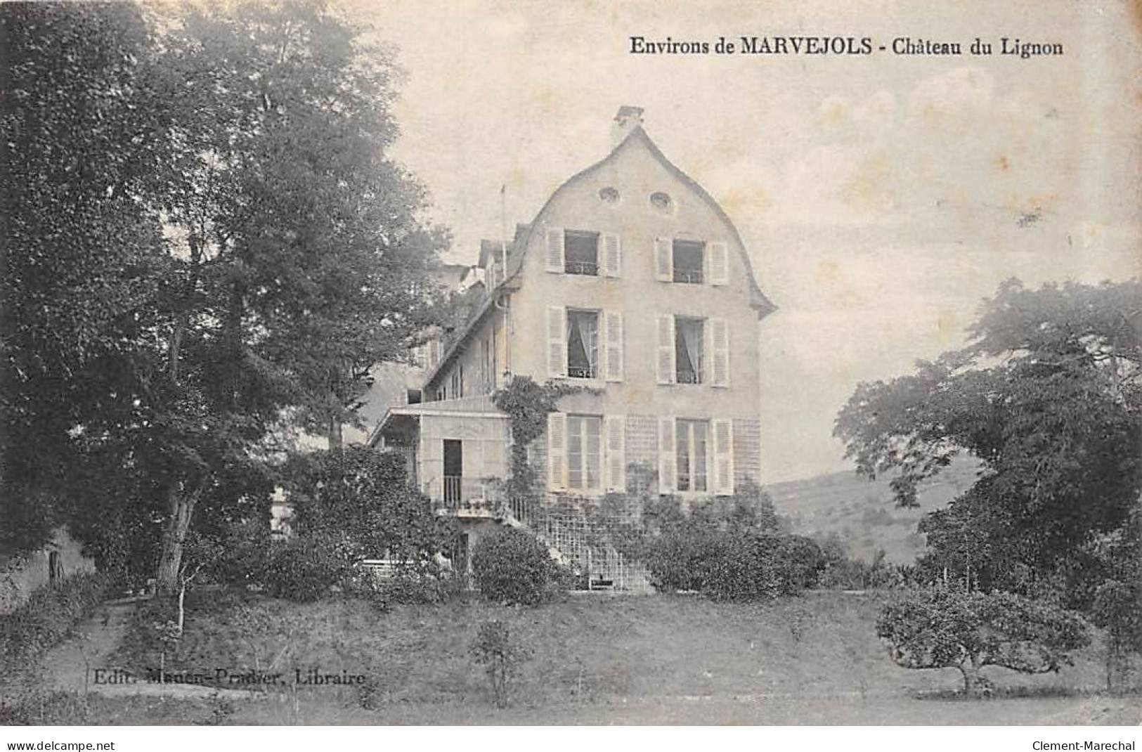 Environs De MARVEJOLS - Château Du Lignon - Très Bon état - Other & Unclassified