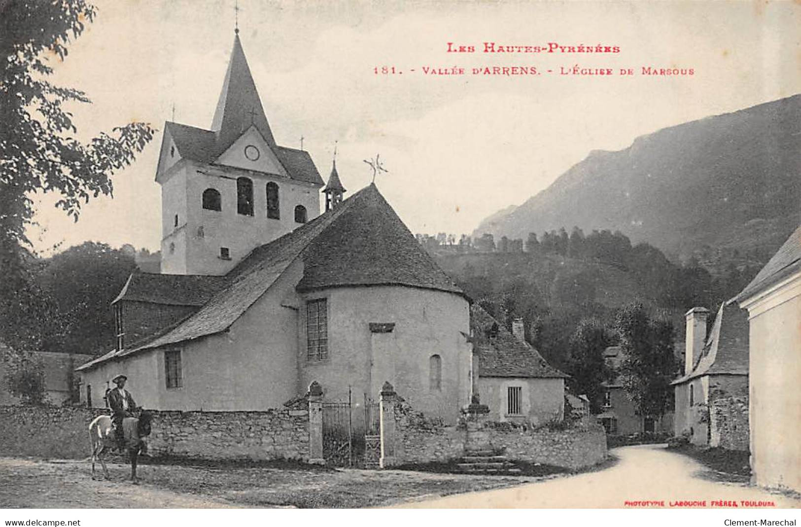 L'Eglise De MARSOUS - Très Bon état - Other & Unclassified