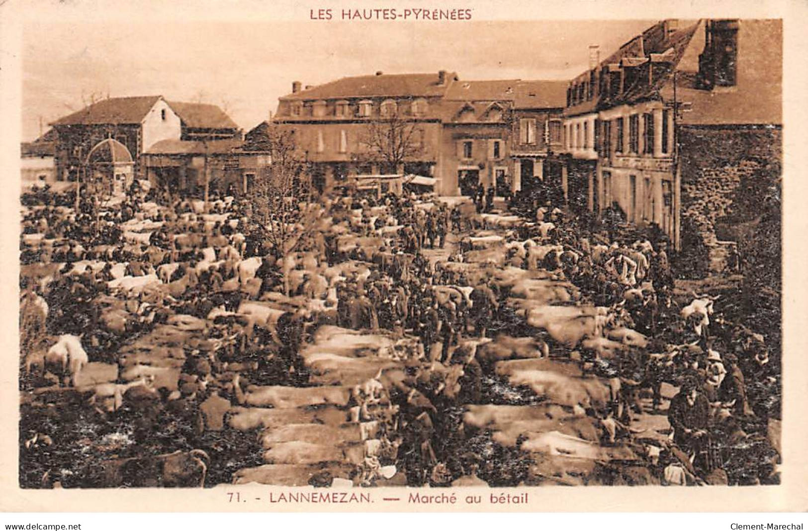 LANNEMEZAN - Marché Au Bétail - état - Lannemezan