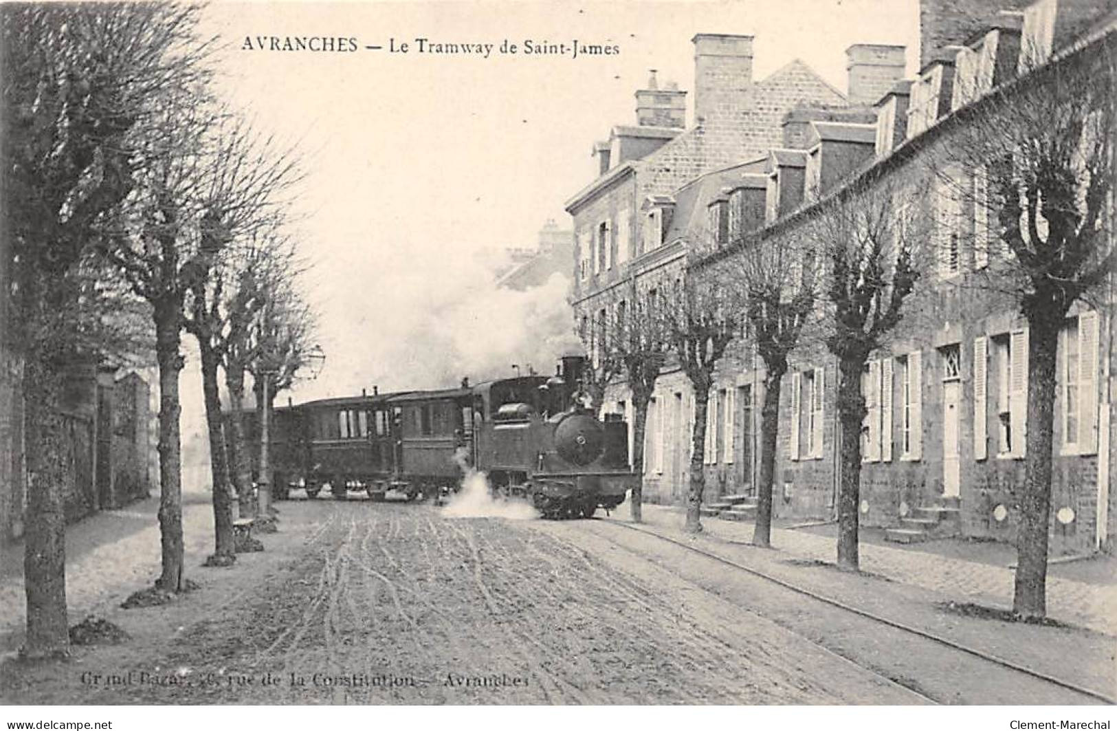 AVRANCHES - Le Tramway De Saint James - Très Bon état - Avranches