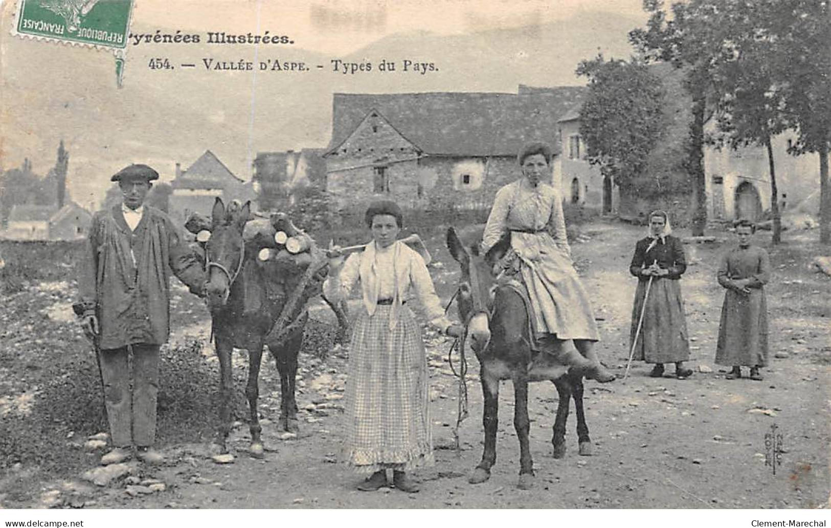 Vallée D'Aspe - Types Du Pays - Très Bon état - Andere & Zonder Classificatie