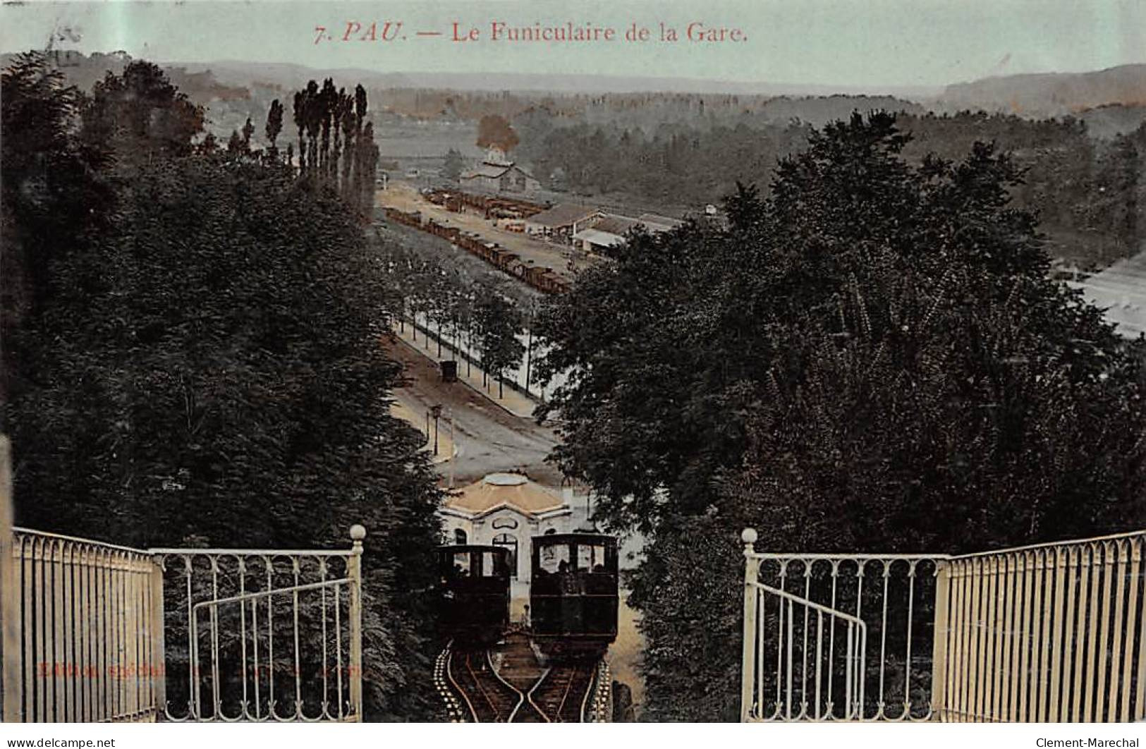 PAU - Le Funiculaire De La Gare -très Bon état - Pau