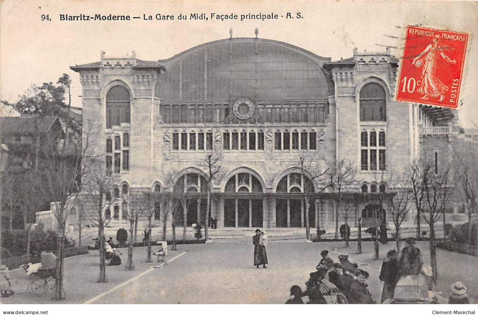 BIARRITZ Moderne - La Gare Du Midi - Très Bon état - Biarritz