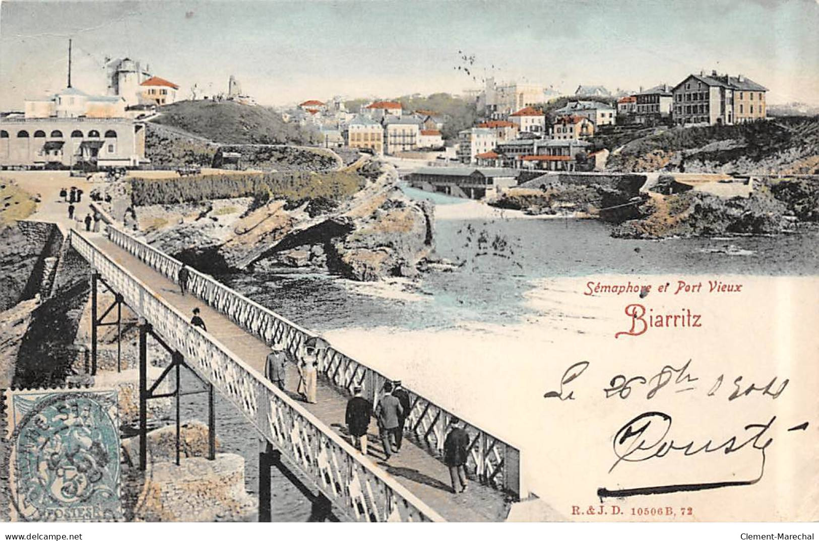 BIARRITZ - Sémaphore Et Port Vieux - état - Biarritz