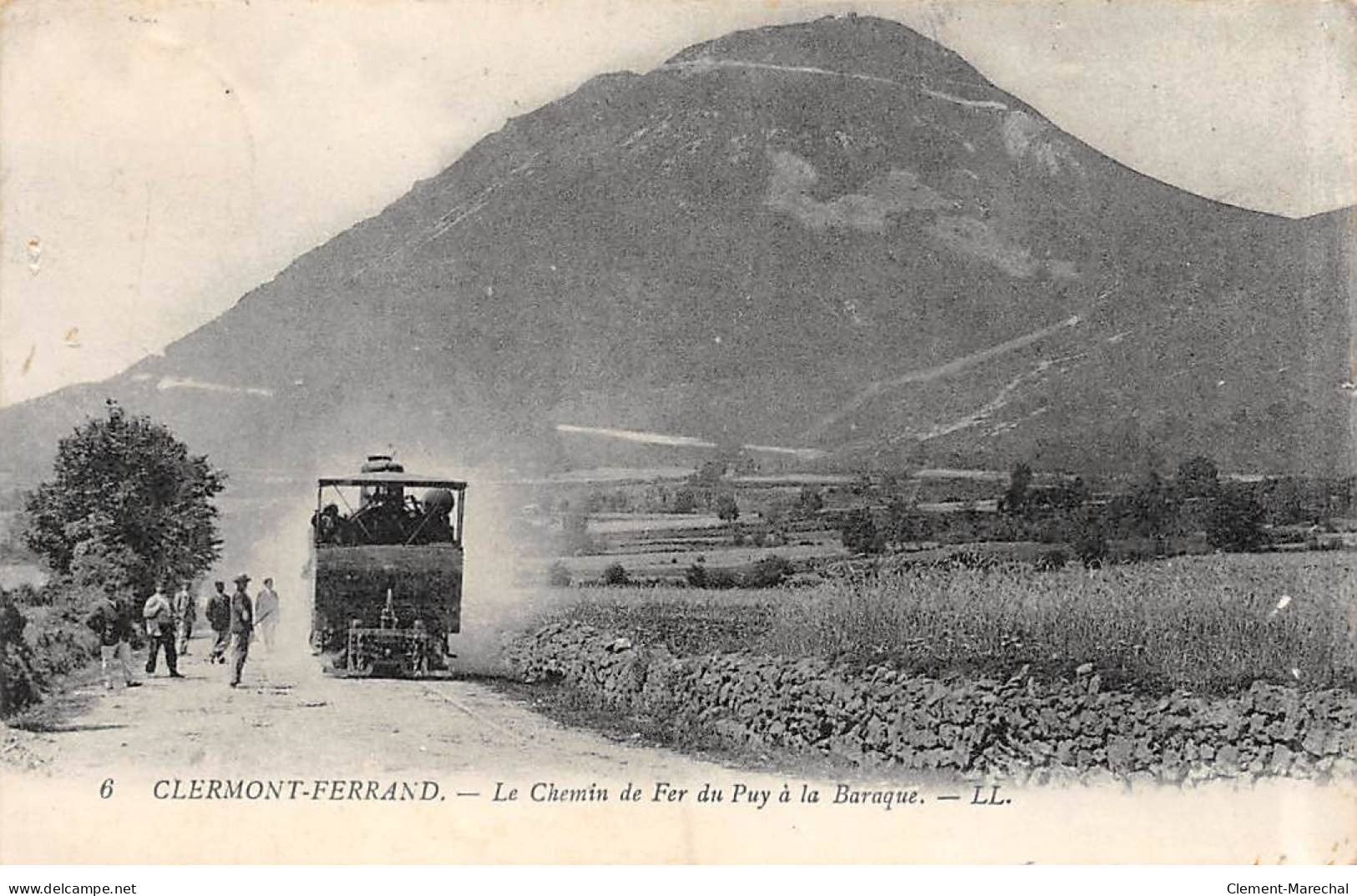 CLERMONT FERRAND - Le Chemin De Fer Du Puy De Dôme à La Baraque - Très Bon état - Clermont Ferrand