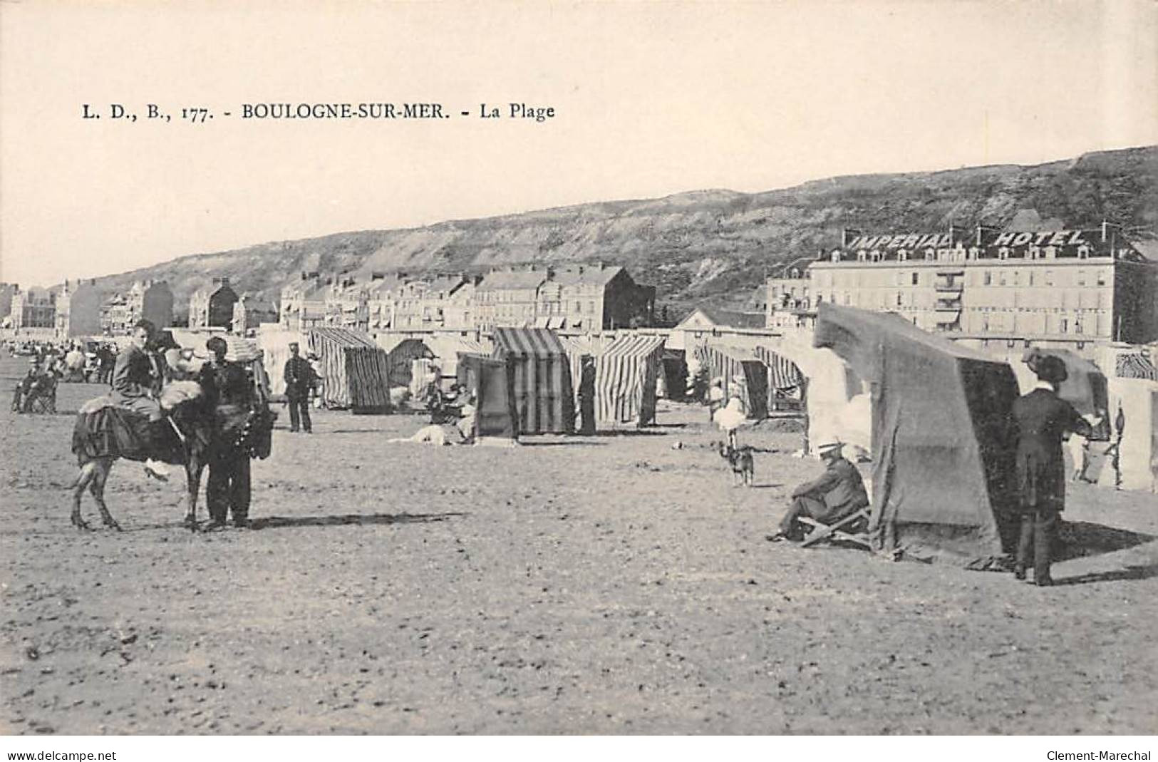 BOULOGNE SUR MER - La Plage - Très Bon état - Boulogne Sur Mer