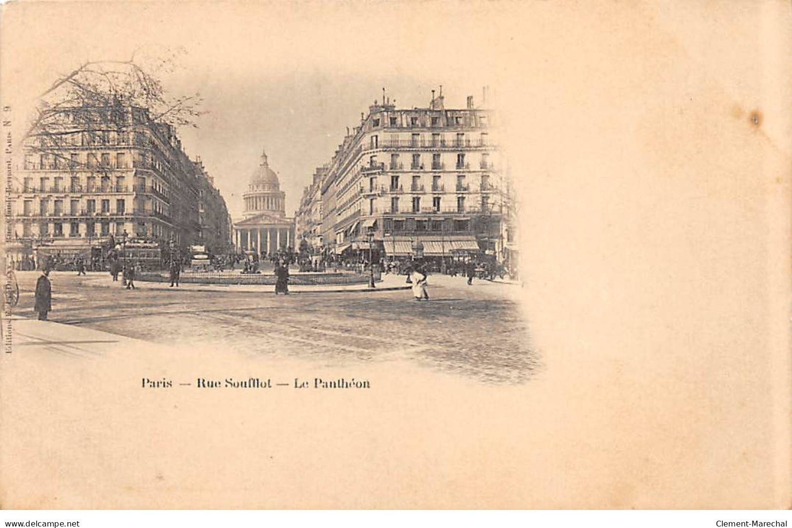 PARIS - Rue Soufflot - Le Panthéon - Très Bon état - Pantheon