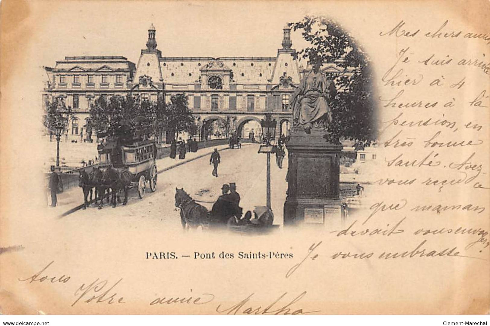 PARIS - Pont Des Saints Pères - Très Bon état - Bridges
