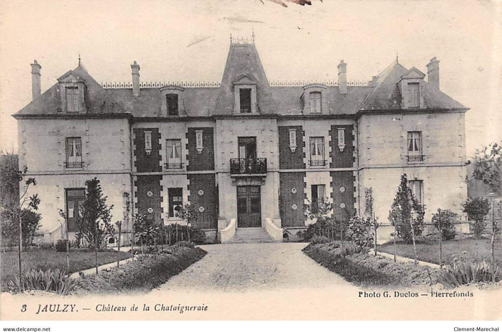 JAULZY - Château De La Chataigneraie - Très Bon état - Sonstige & Ohne Zuordnung
