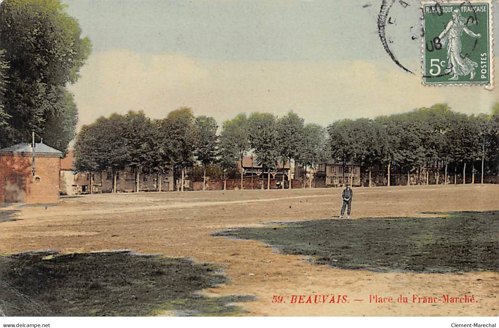 BEAUVAIS - Place Du Franc Marché - état - Beauvais