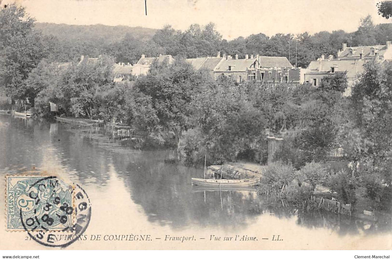 FRANCPORT - Vue Sur L'Aisne - Très Bon état - Other & Unclassified