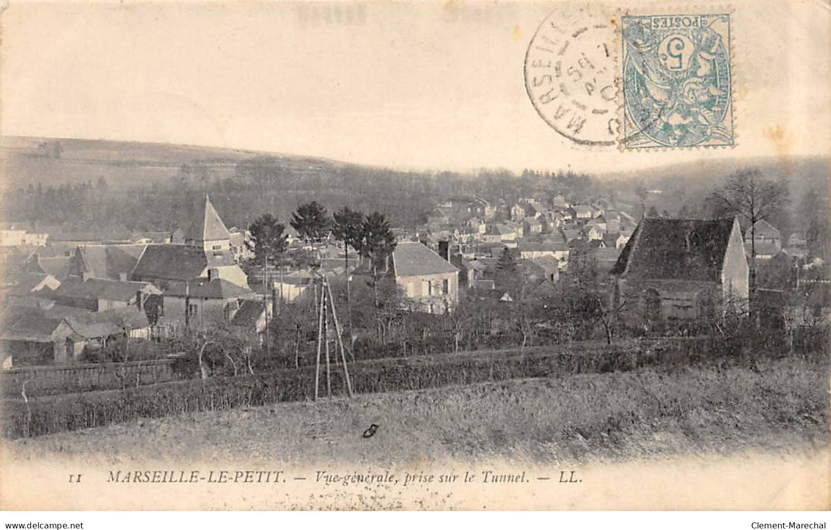 MARSEILLE LE PETIT - Vue Générale Prise Sur Le Tunnel - Très Bon état - Marseille-en-Beauvaisis