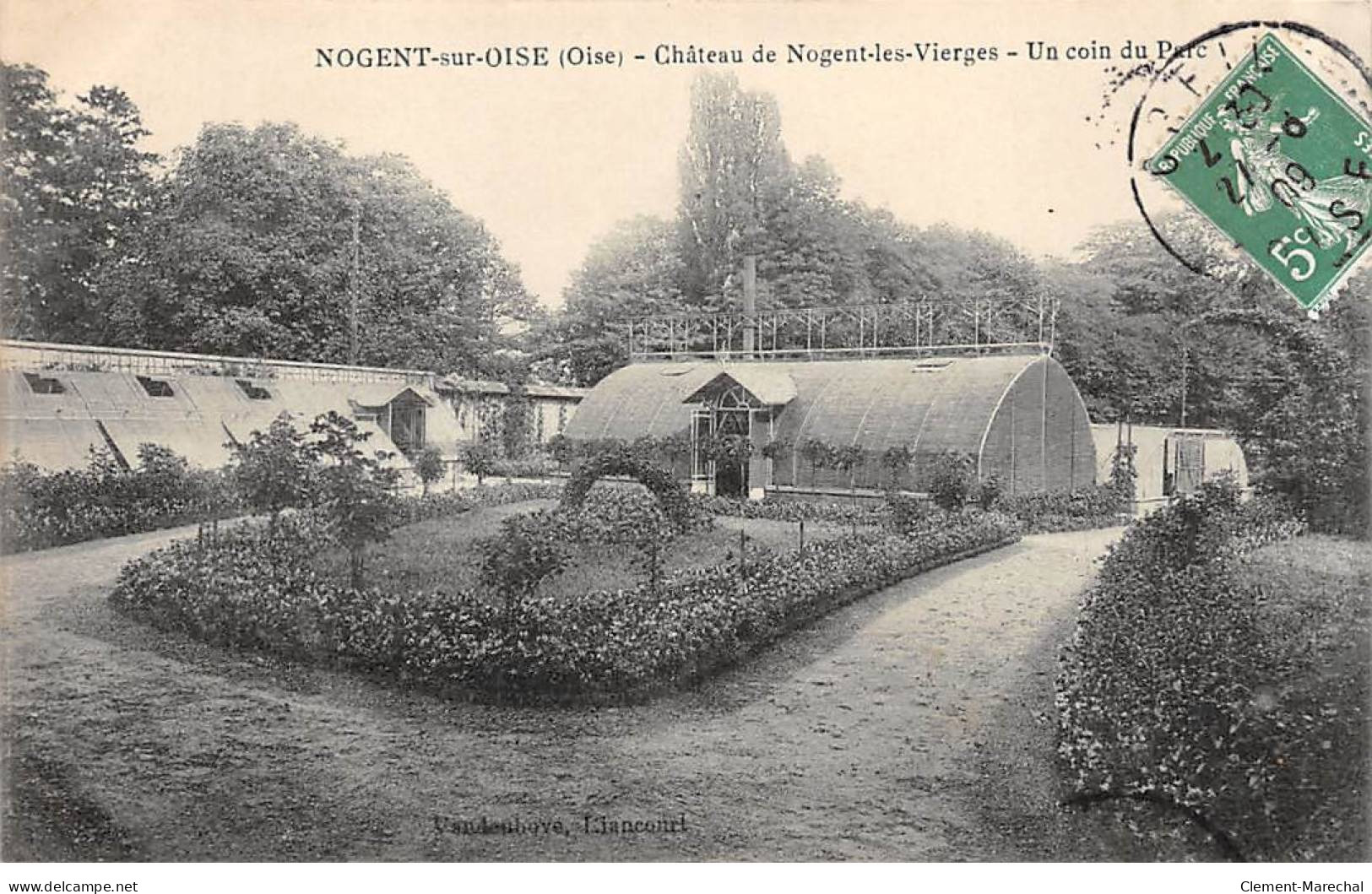 NOGENT SUR OISE-  Château De Nogent Les Vierges - Un Coin Du Parc - Très Bon état - Nogent Sur Oise