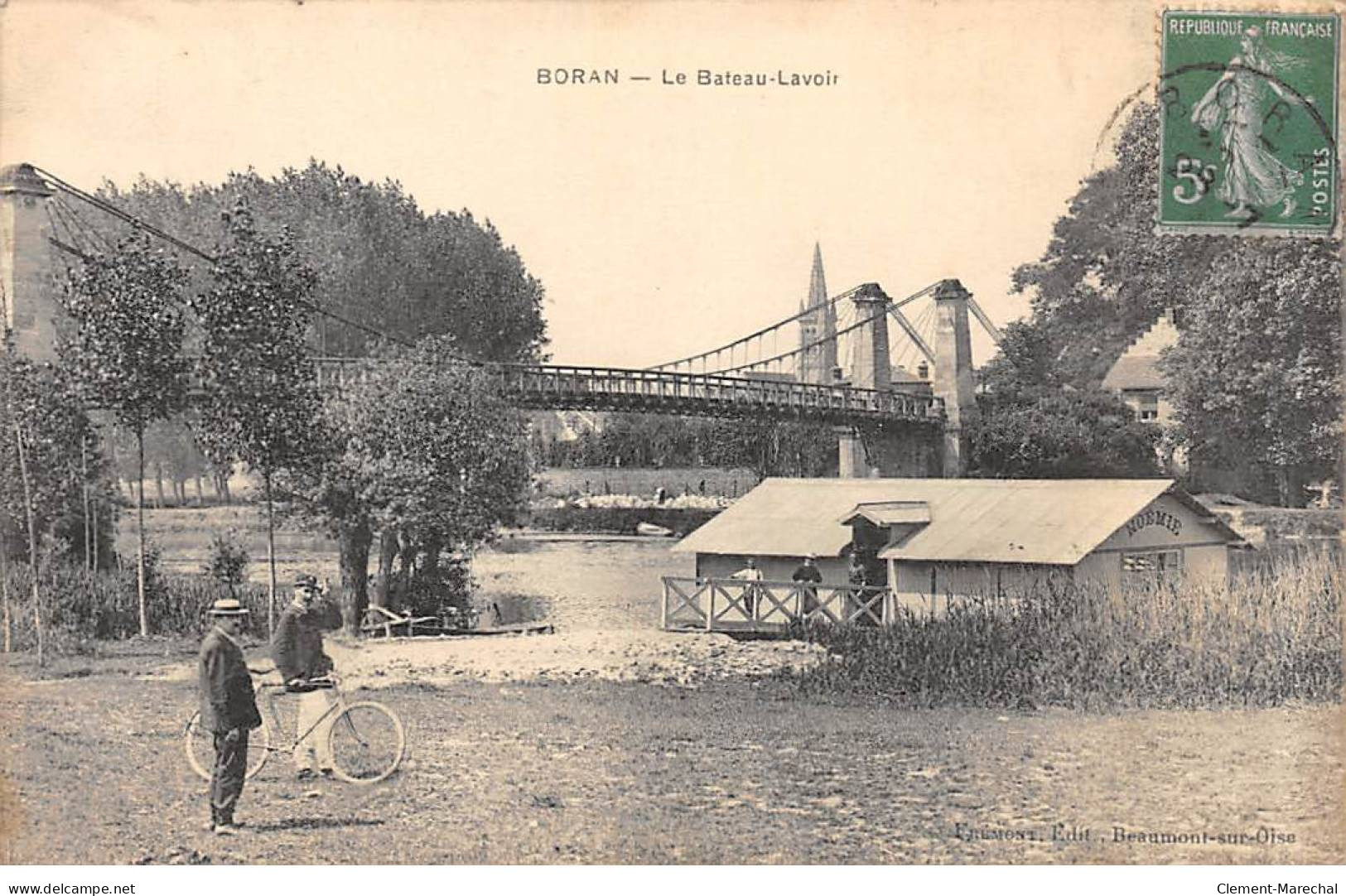 BORAN - Le Bateau Lavoir - Très Bon état - Boran-sur-Oise