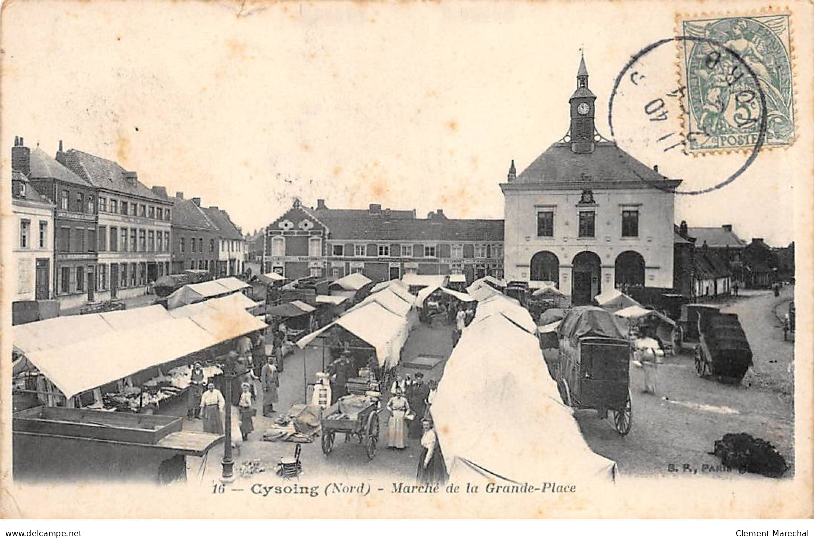 CYSOING - Marché De La Grande Place - état - Autres & Non Classés