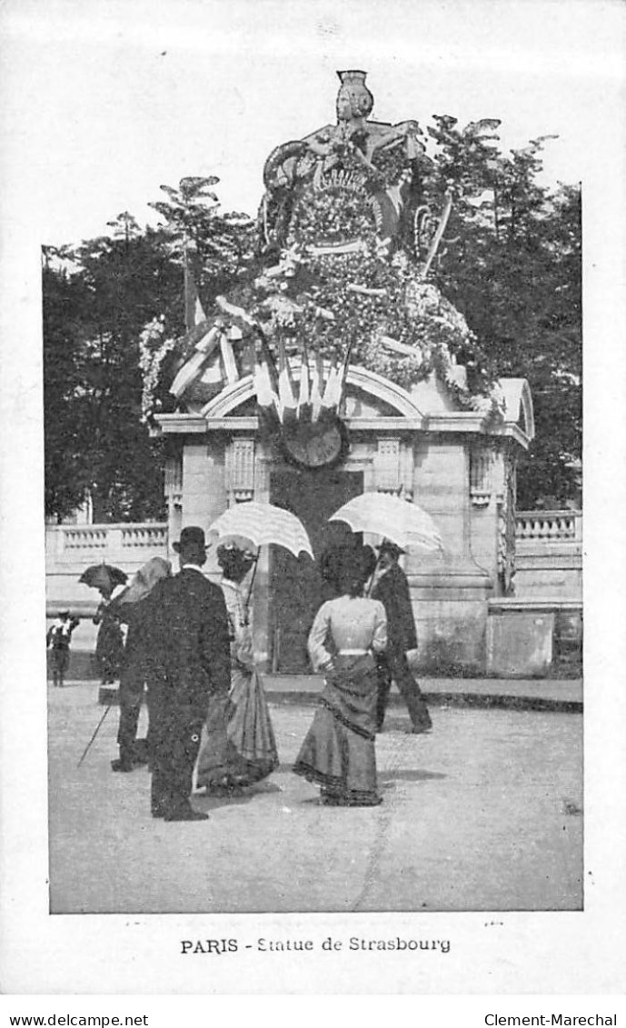 PARIS - Statue De Strasbourg - Très Bon état - Standbeelden