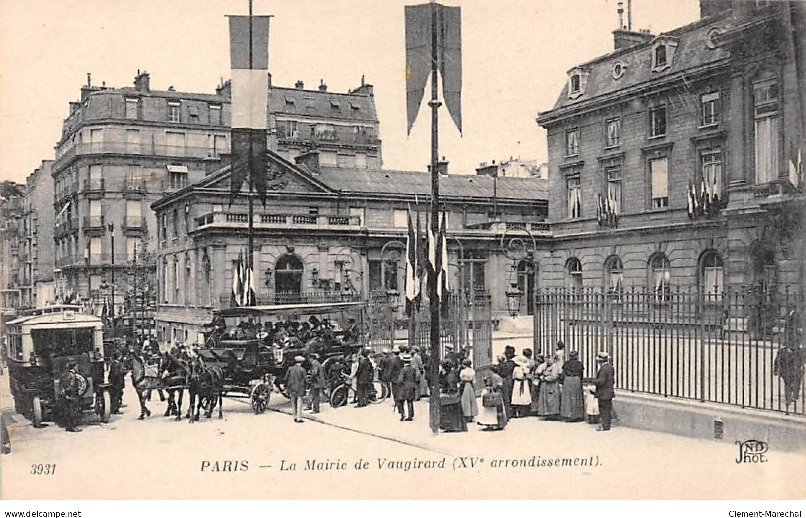 PARIS - La Mairie De Vaugirard - Très Bon état - Distretto: 15