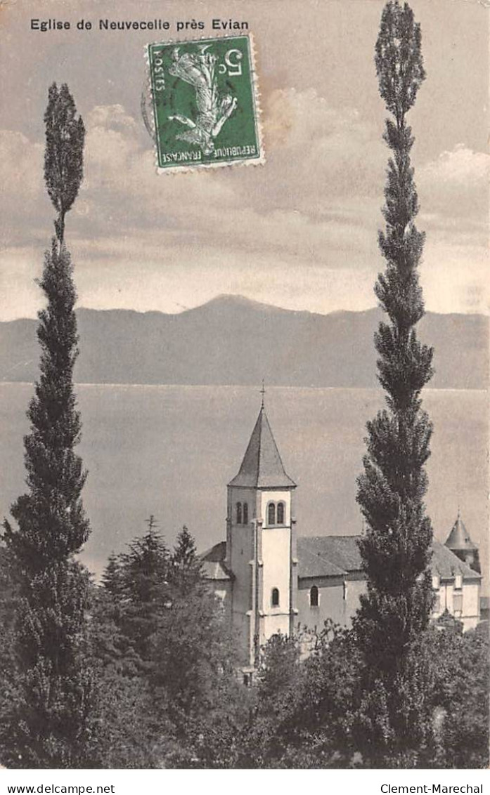 Eglise De NEUVECELLE Près EVIAN - Très Bon état - Andere & Zonder Classificatie