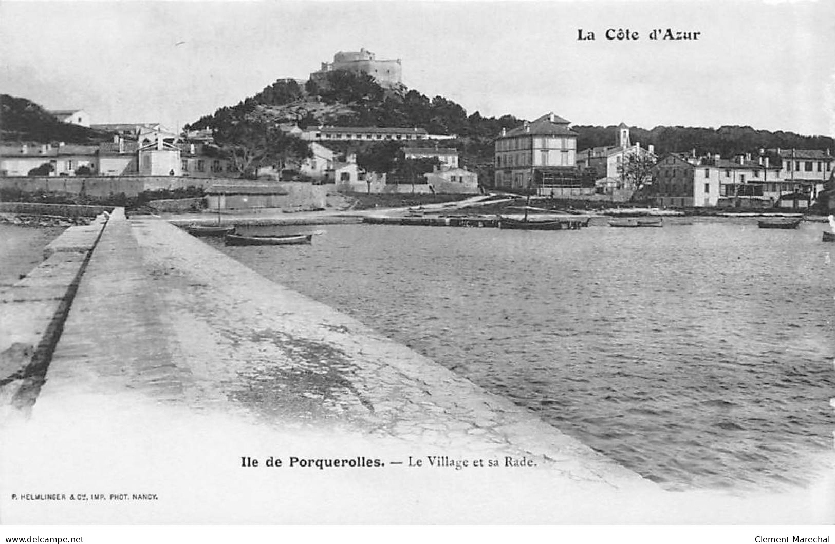 ILE DE PORQUEROLLES - Le Village Et Sa Rade - Très Bon état - Porquerolles