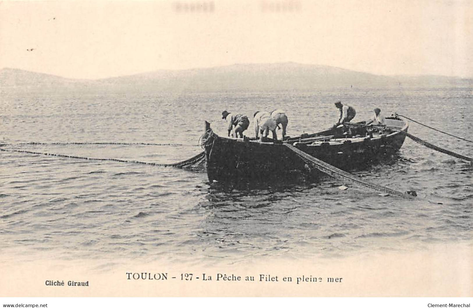 TOULON - La Pêche Au Filet En Pleine Mer - Très Bon état - Toulon